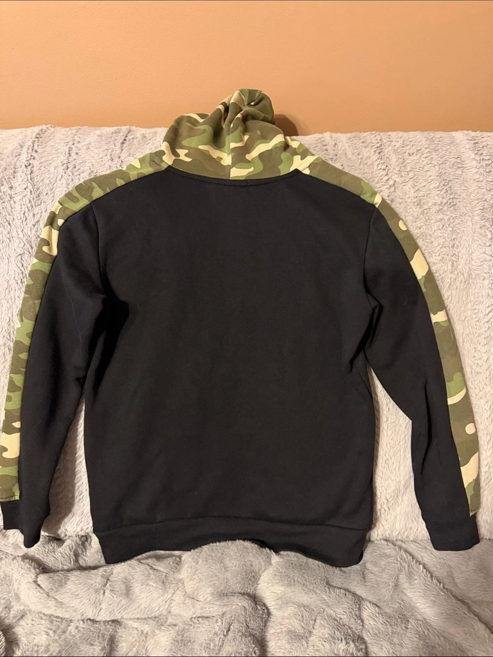 Kids Camo & Black Hoodie and Jogger Set